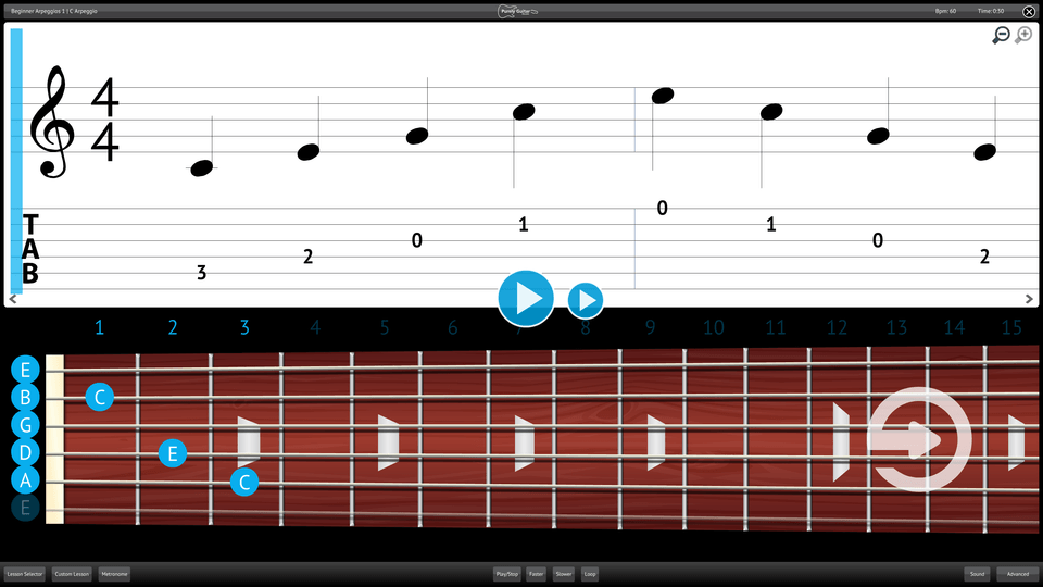 Features - Purely Electric Guitar Software Application Specification
